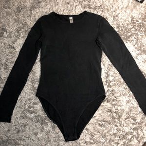 American Apparel Crewneck Longsleeve Bodysuit
